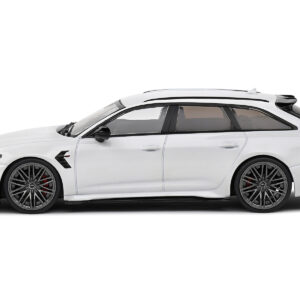 2021 Audi ABT RS6-R Ibis White 1/43 Diecast Model Car by Solido