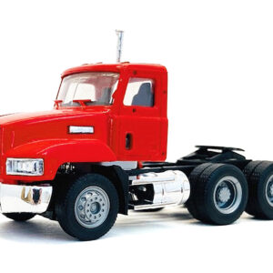 Mack 603 Short Day Cab Red 1/87 (HO) Plastic Model Car by Promotex
