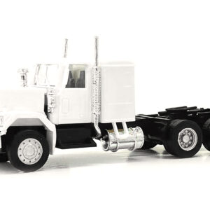 GMC Sleeper Cab White 1/87 (HO) Plastic Model Car by Promotex