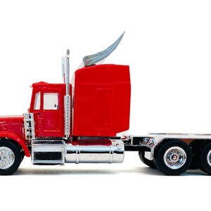 Kenworth W900 Sleeper Cab Red 1/87 (HO) Plastic Model Car by Promotex