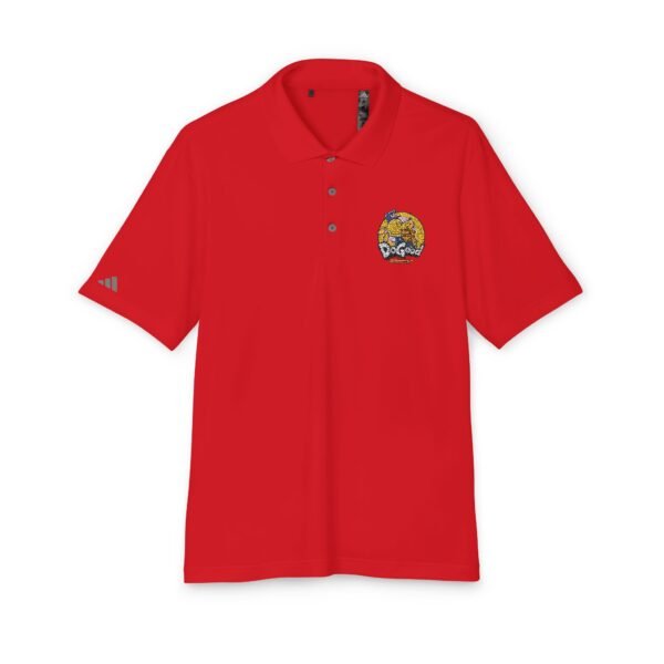 Dog Man Adidas Unisex Performance Polo - Image 13