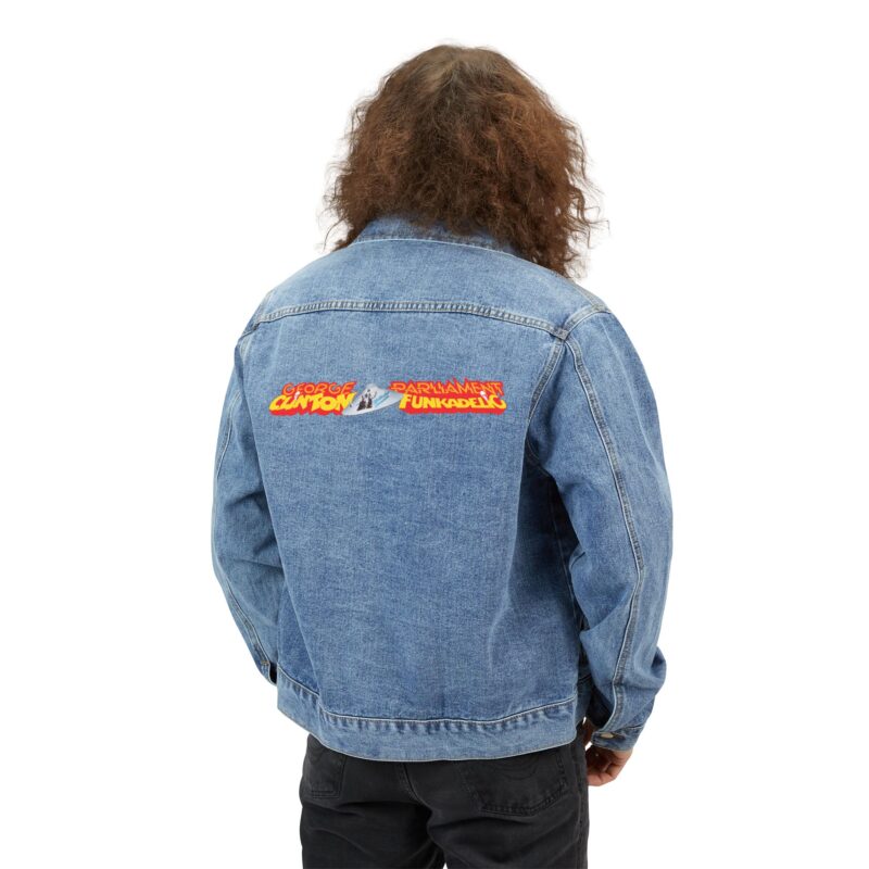 George Clinton Parliament Funkadelic Men's Denim Jacket - Image 4
