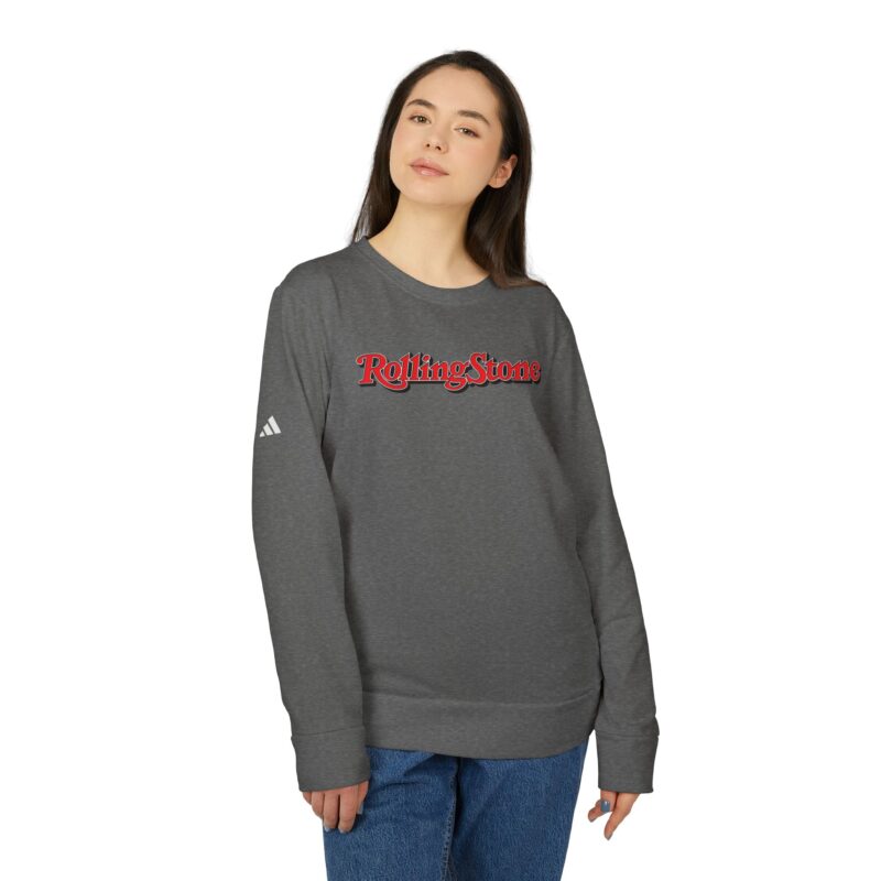 Rolling Stone Magazine Adidas Unisex Fleece Crewneck Sweatshirt - Image 3