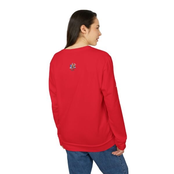 Inside Out 2 Adidas Unisex Fleece Crewneck Sweatshirt - Image 4