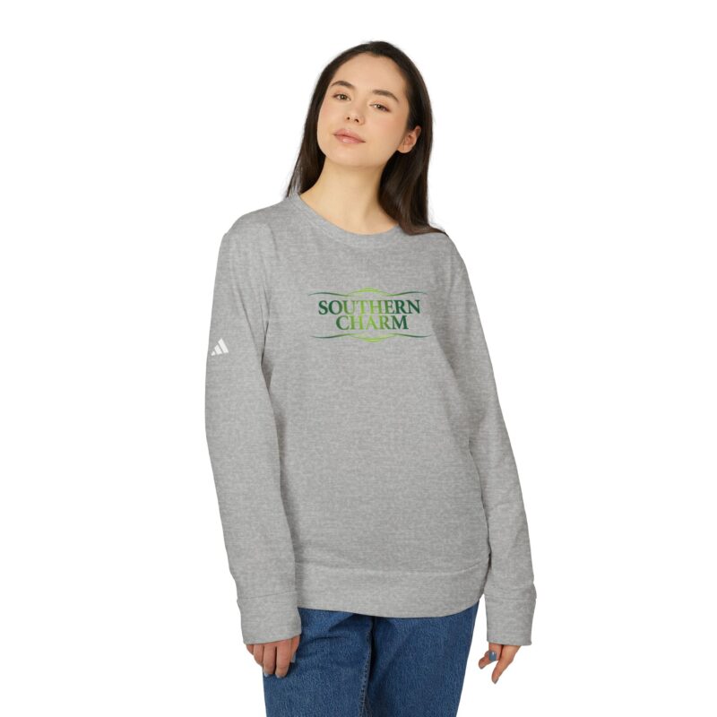 Southern Charm Adidas Unisex Fleece Crewneck Sweatshirt - Image 11