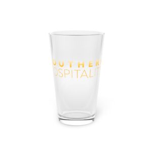 Southern Hospitality Pint Glass, 16oz