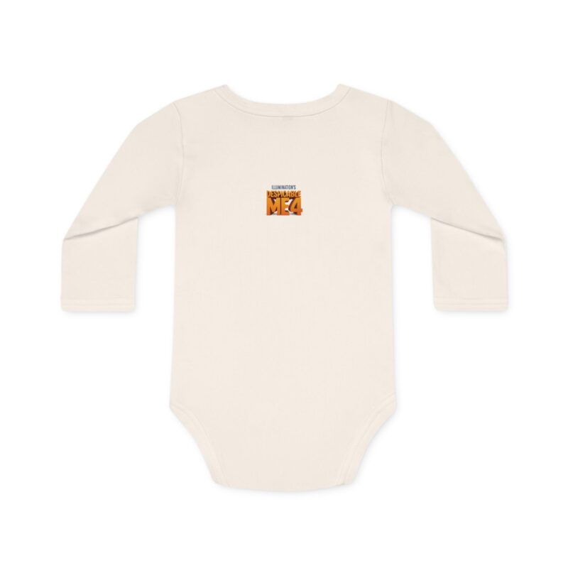 Despicable Me 4 Baby Long-Sleeve Organic Bodysuit - Image 8