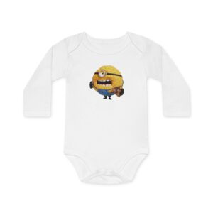 Despicable Me 4 Baby Long-Sleeve Organic Bodysuit