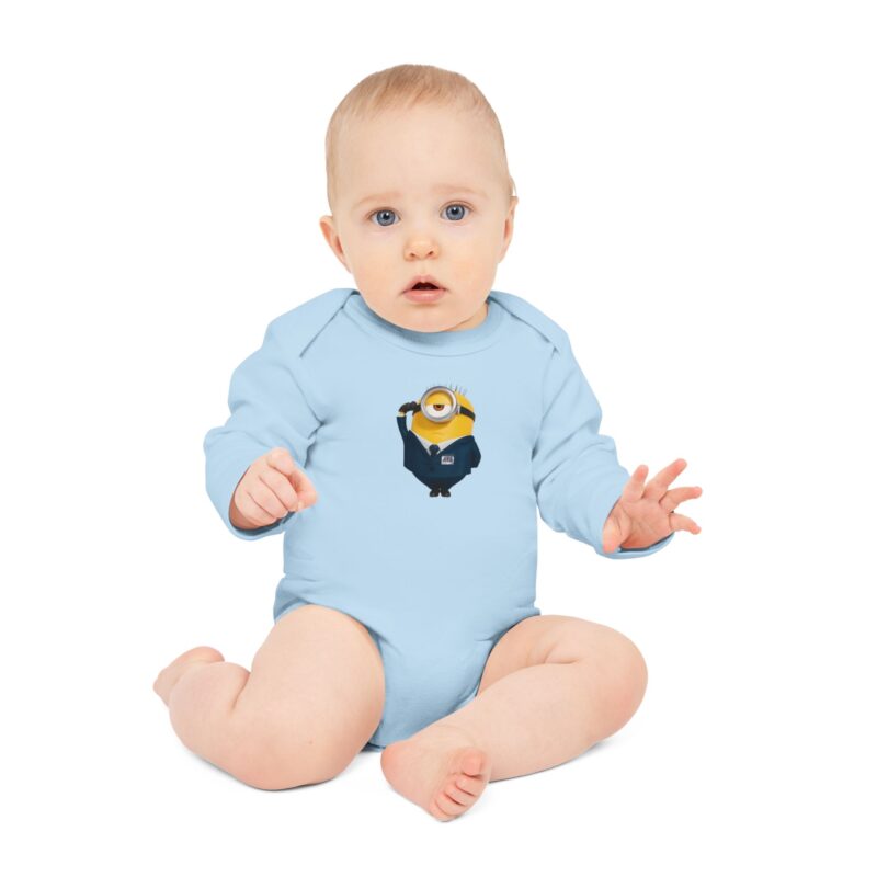 Despicable Me 4 Baby Long-Sleeve Organic Bodysuit - Image 15