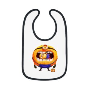 Despicable Me 4 Baby Contrast Trim Jersey Bib
