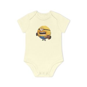 Despicable Me 4 Baby Organic Short Sleeve Bodysuit