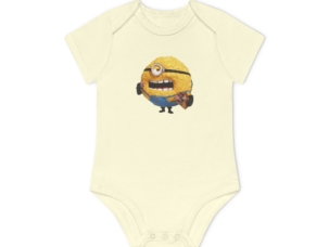 Despicable Me 4 Baby Organic Short Sleeve Bodysuit