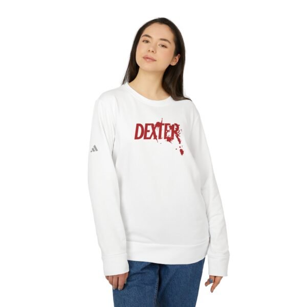 Dexter Adidas Unisex Fleece Crewneck Sweatshirt - Image 7