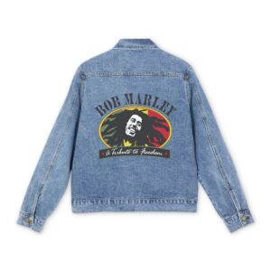 Bob Marley - A Tribute To Freedom Men's Denim Jacket