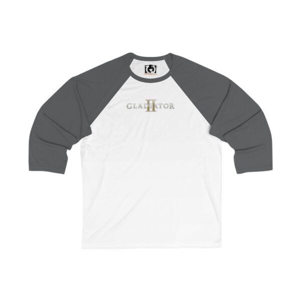 Gladiator II Unisex 3/4 Sleeve Baseball Tee - Image 3