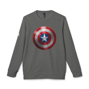 Captain America Adidas Unisex Fleece Crewneck Sweatshirt