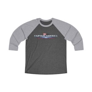 Captain America: Brave New World Unisex Tri-Blend 3/4 Raglan Tee