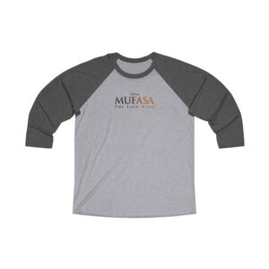 Mufasa: The Lion King Unisex Tri-Blend 3/4 Raglan Tee