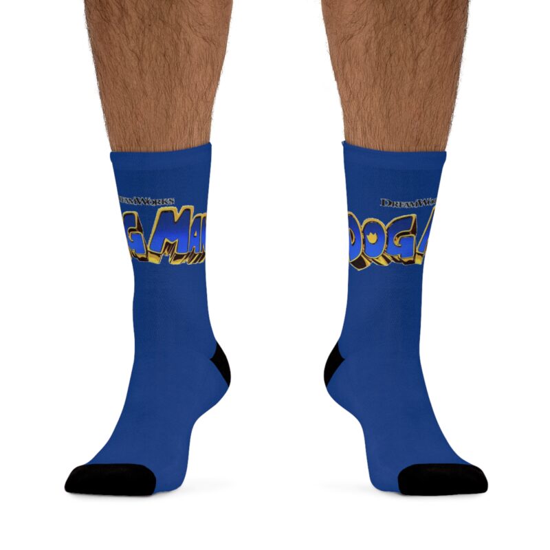 Dog Man Recycled Poly Socks - Image 3