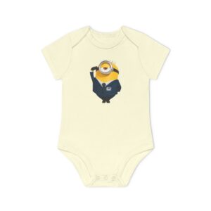 Despicable Me 4 Baby Organic Short Sleeve Bodysuit
