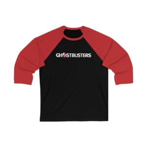 Ghostbusters Unisex 3/4 Sleeve Baseball Tee