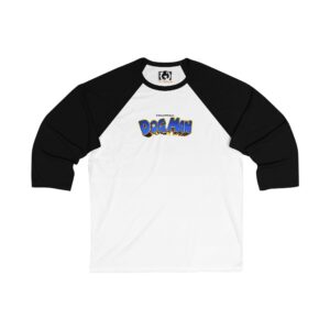Dog Man Unisex 3/4 Sleeve Baseball Tee