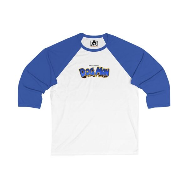 Dog Man Unisex 3/4 Sleeve Baseball Tee - Image 11