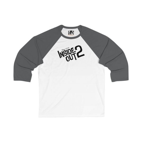 Inside Out 2 Unisex 3/4 Sleeve Baseball Tee - Image 3