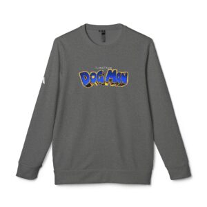 Dog Man Adidas Unisex Fleece Crewneck Sweatshirt