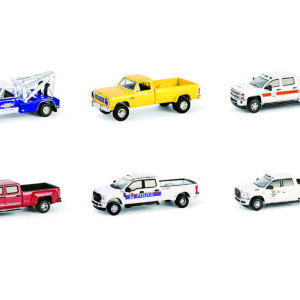 "Dually Drivers" Series 15 Set of 6 Trucks 1/64 Diecast Model Cars by Greenlight