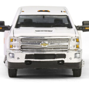 2016 Chevrolet Silverado 3500 HD Dually Service Bed Truck "CalTrans (California Department of Transportation)" White with Orange Stripes "Dually Drivers" Series 15 1/64 Diecast Model Car by Greenlight