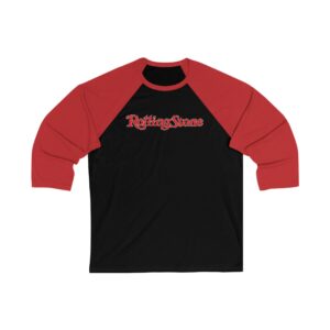 Rolling Stone Magazine Unisex 3/4 Sleeve Baseball Tee