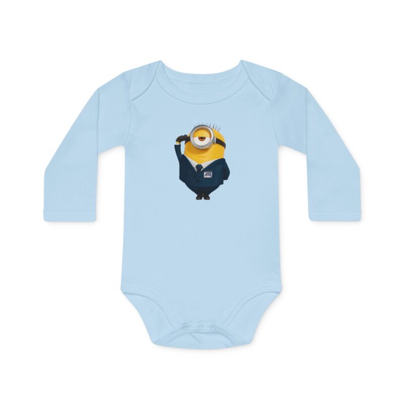 Despicable Me 4 Baby Long-Sleeve Organic Bodysuit - Image 13