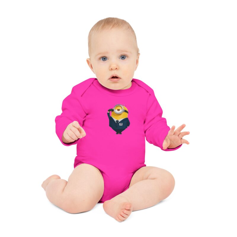 Despicable Me 4 Baby Long-Sleeve Organic Bodysuit - Image 18