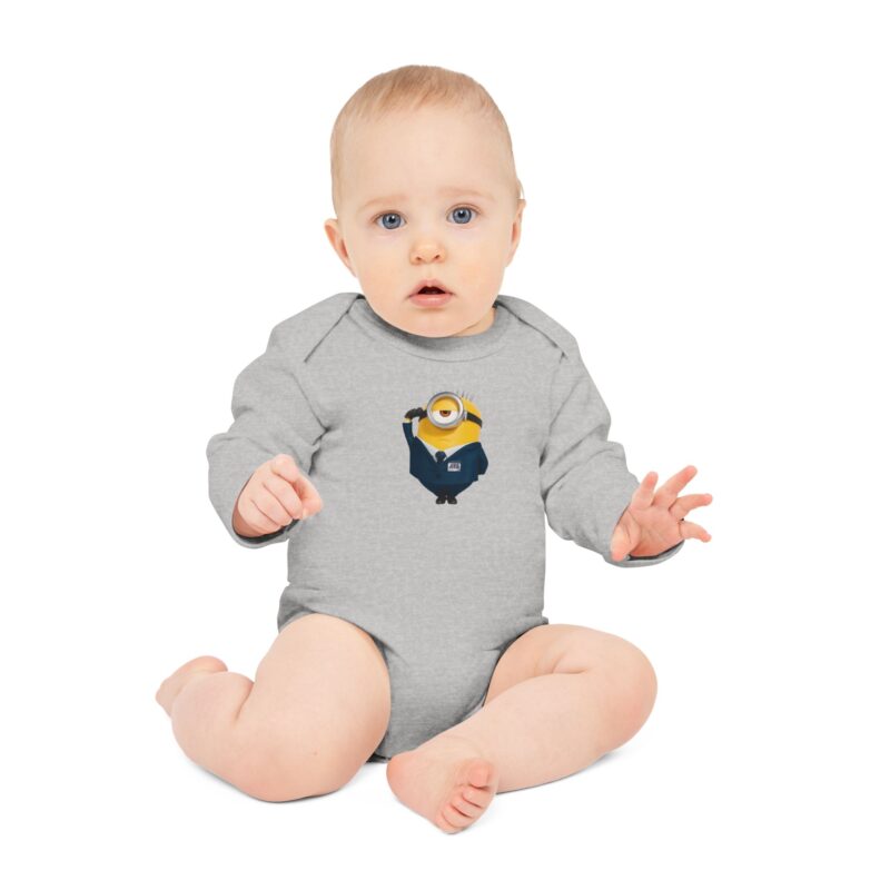 Despicable Me 4 Baby Long-Sleeve Organic Bodysuit - Image 12