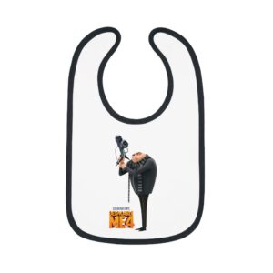 Despicable Me 4 Baby Contrast Trim Jersey Bib