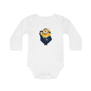 Despicable Me 4 Baby Long-Sleeve Organic Bodysuit