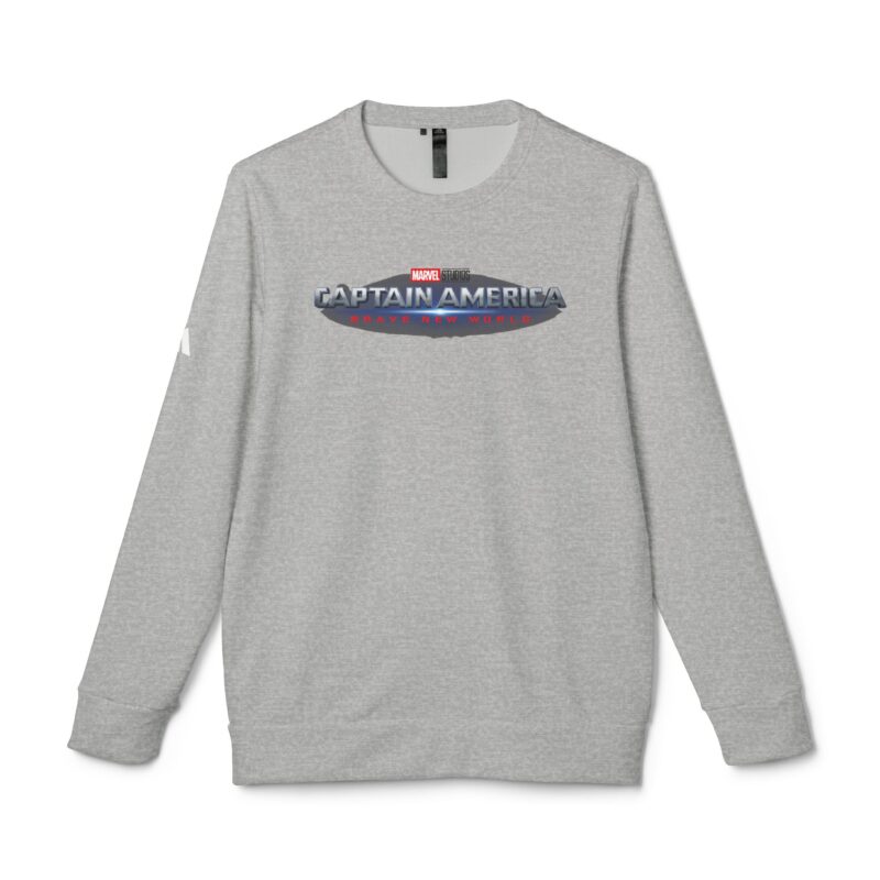 Captain America: Brave New World Adidas Unisex Fleece Crewneck Sweatshirt - Image 17