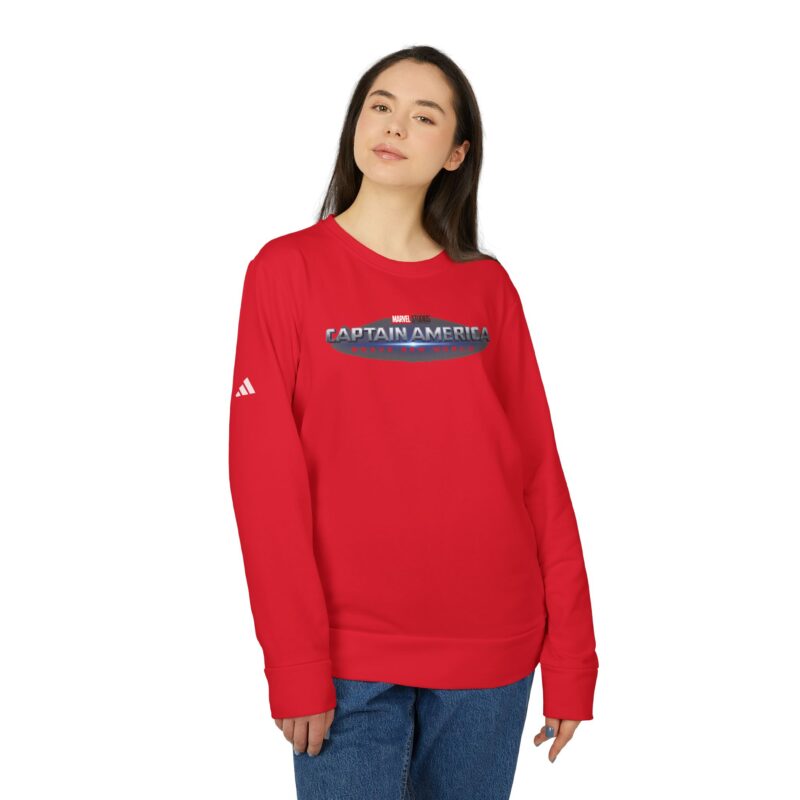 Captain America: Brave New World Adidas Unisex Fleece Crewneck Sweatshirt - Image 11