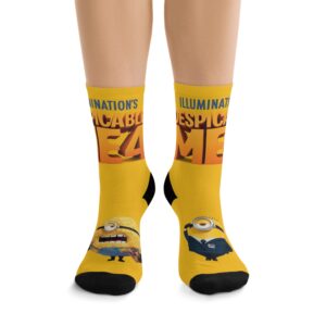 Despicable Me 4 Recycled Poly Socks
