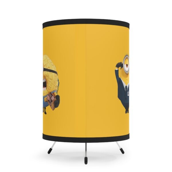 Despicable Me 4 Tripod Lamp with High-Res Printed Shade, USCA plug - Image 3