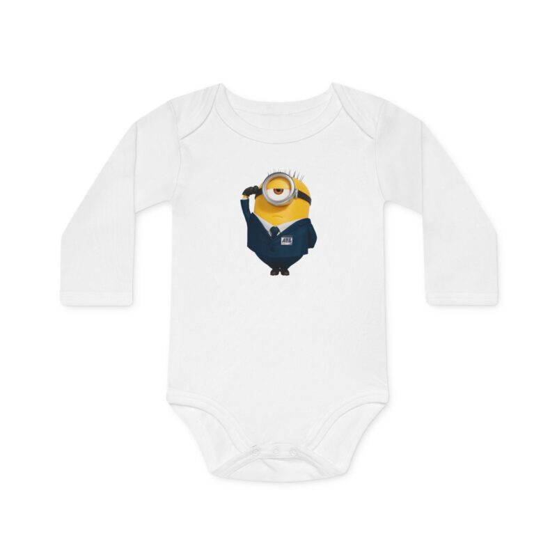 Despicable Me 4 Baby Long-Sleeve Organic Bodysuit