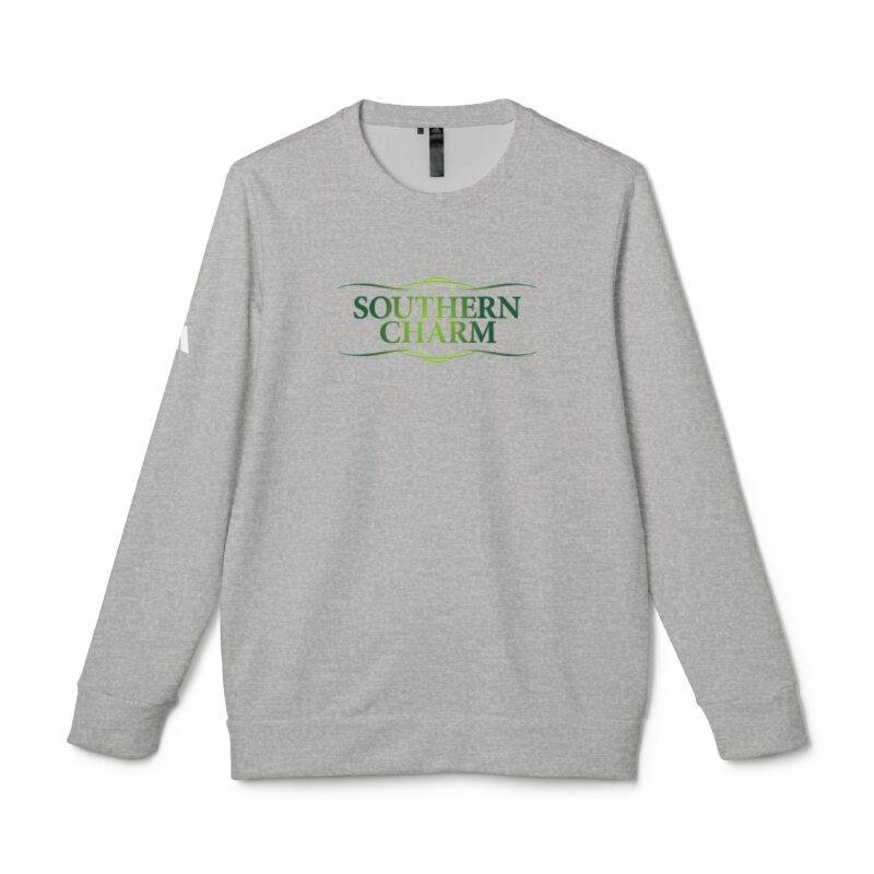 Southern Charm Adidas Unisex Fleece Crewneck Sweatshirt - Image 9