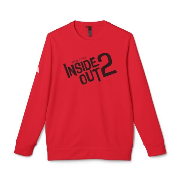 Inside Out 2 Adidas Unisex Fleece Crewneck Sweatshirt