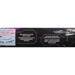 Skill 2 Model Kit USS Enterprise NCC-1701 Spacecraft "Star Trek: Strange New Worlds" (2022-Current) TV Series 1/1000 Scale Model by Polar Lights