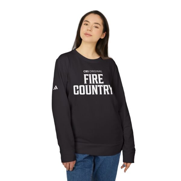 Fire Country Adidas Unisex Fleece Crewneck Sweatshirt - Image 27