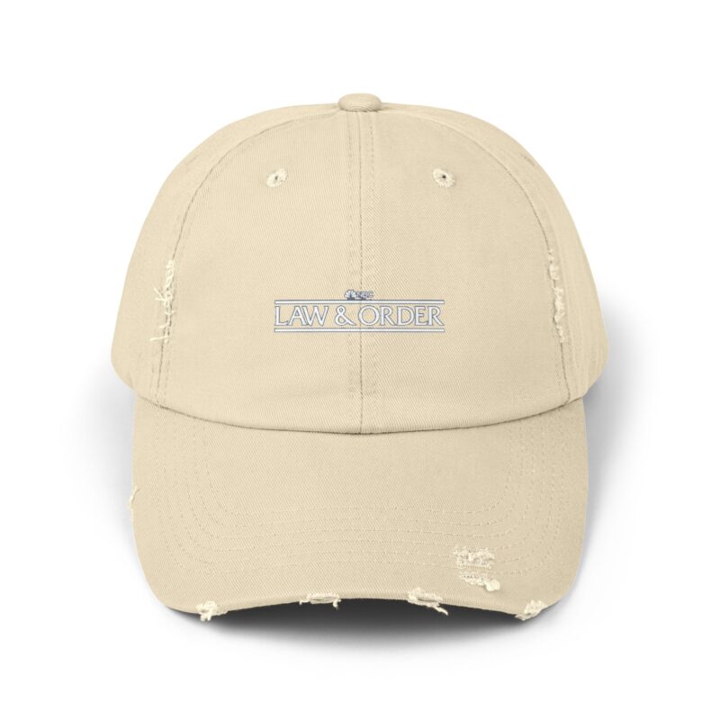 Law & Order Unisex Distressed Cap