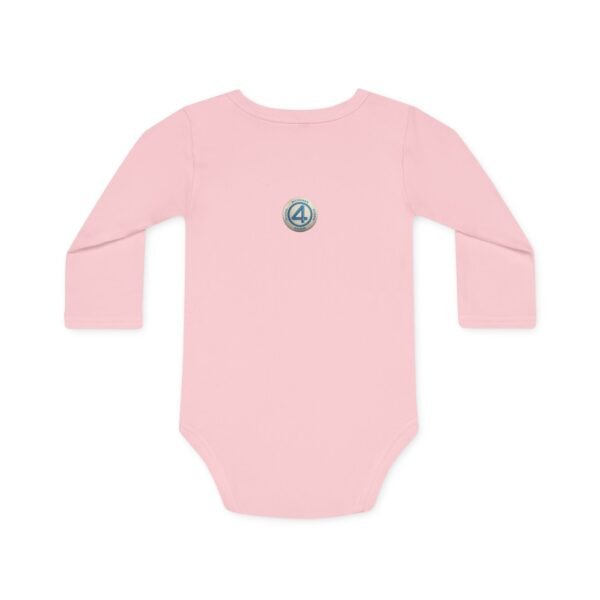 The Fantastic Four: First Steps Baby Long-Sleeve Organic Bodysuit - Image 5