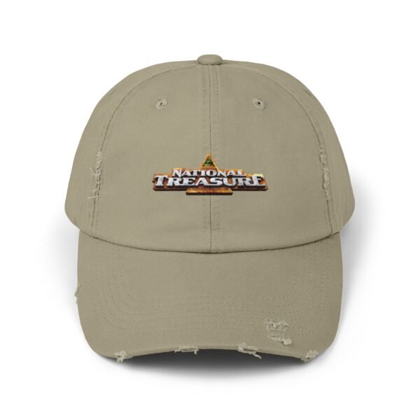 National Treasure Unisex Distressed Cap - Image 9