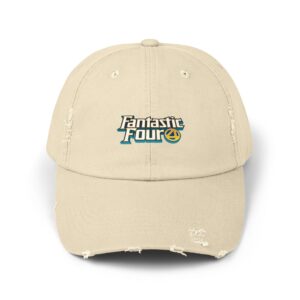 Fantastic Four Unisex Distressed Cap